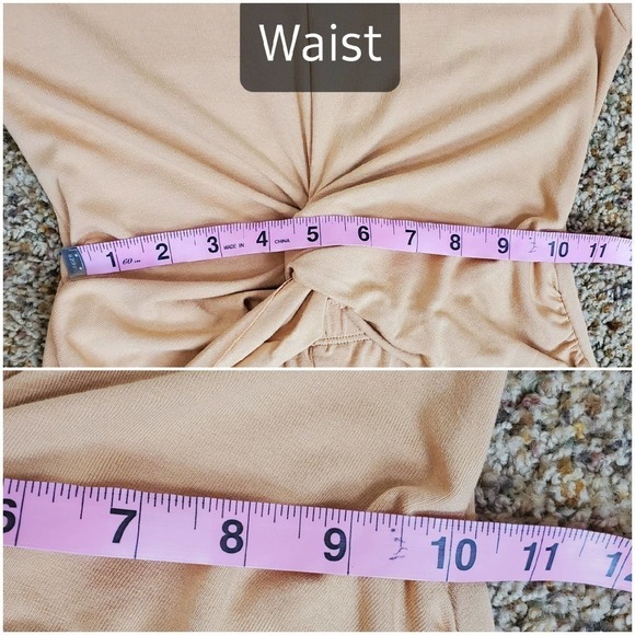 Asos Twist Front Midi Slit Knit Shirt Dress - Picture 11 of 11